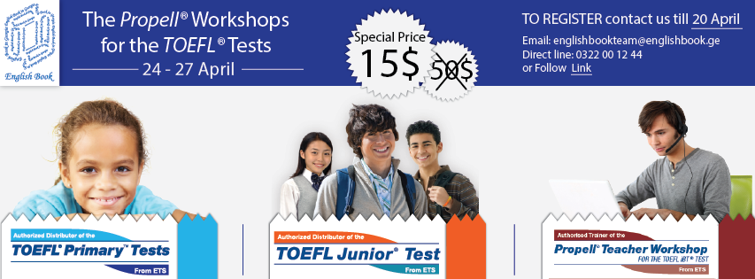 Workshops for the TOEFL Tests