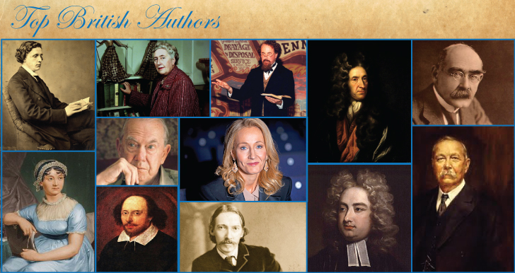 10 Famous English Writers