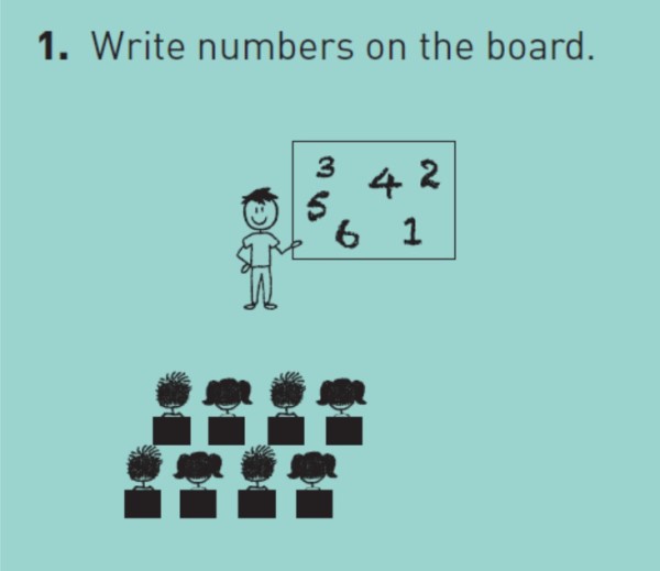 Number Race Activity for Primary Learners